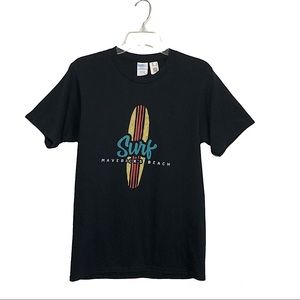 Port & company 💯 Cotton Retro Surf Mavericks Beach Casual unisex T-Shirt S